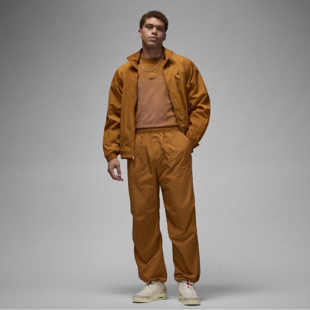 Air Jordan Mens Essentials Pants FV7306-228 Brown Size XL